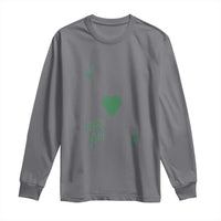 St Patricks Day Irish Lucky Girl Long Sleeve Shirt