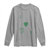 St Patricks Day Irish Lucky Girl Long Sleeve Shirt