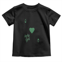 St Patricks Day Irish Lucky Girl Toddler T Shirt