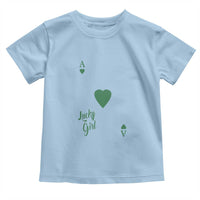 St Patricks Day Irish Lucky Girl Toddler T Shirt