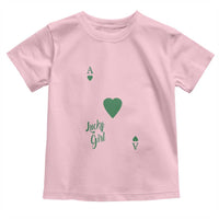 St Patricks Day Irish Lucky Girl Toddler T Shirt