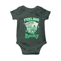 St. Patrick's Day Casino Feeling Lucky Baby Onesie Las Vegas Girls Trip