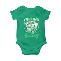 St. Patrick's Day Casino Feeling Lucky Baby Onesie Las Vegas Girls Trip