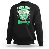 St. Patrick's Day Casino Feeling Lucky Sweatshirt Las Vegas Girls Trip
