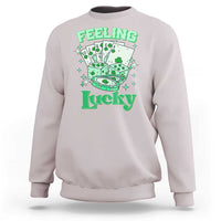 St. Patrick's Day Casino Feeling Lucky Sweatshirt Las Vegas Girls Trip