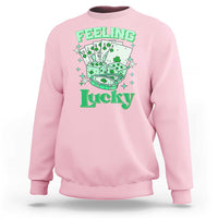 St. Patrick's Day Casino Feeling Lucky Sweatshirt Las Vegas Girls Trip