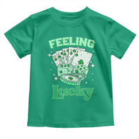 St. Patrick's Day Casino Feeling Lucky Toddler T Shirt Las Vegas Girls Trip