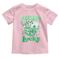 St. Patrick's Day Casino Feeling Lucky Toddler T Shirt Las Vegas Girls Trip