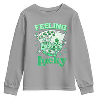 St. Patrick's Day Casino Feeling Lucky Youth Sweatshirt Las Vegas Girls Trip