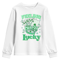 St. Patrick's Day Casino Feeling Lucky Youth Sweatshirt Las Vegas Girls Trip