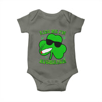 Funny St. Patrick's Day Marijuana Baby Onesie Kiss Me I'm Highrish 420 High Irish Weed
