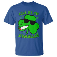 Funny St. Patrick's Day Marijuana T Shirt Kiss Me I'm Highrish 420 High Irish Weed
