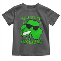 Funny St. Patrick's Day Marijuana Toddler T Shirt Kiss Me I'm Highrish 420 High Irish Weed