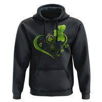 St Patricks Day Hoodie Lucky Clover Irish Shamrock Celtic Cross