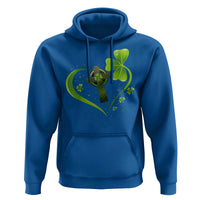 St Patricks Day Hoodie Lucky Clover Irish Shamrock Celtic Cross