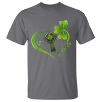 St Patricks Day T Shirt Lucky Clover Irish Shamrock Celtic Cross