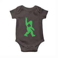 St Patricks Day Bigfoot Baby Onesie Irish Sasquatch Shamrock