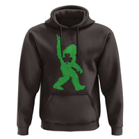 St Patricks Day Bigfoot Hoodie Irish Sasquatch Shamrock