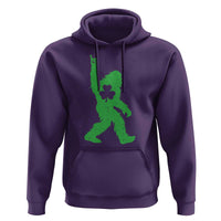 St Patricks Day Bigfoot Hoodie Irish Sasquatch Shamrock