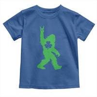St Patricks Day Bigfoot Toddler T Shirt Irish Sasquatch Shamrock