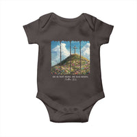 Christian Easter Baby Onesie He Is Not Here He Has Risen
