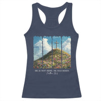 Christian Easter Racerback Tank Top He Is Not Here He Has Risen
