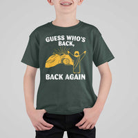 Christian Easter T Shirt For Kid Guess Who's Back Back Again