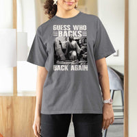 Easter Religious T Shirt For Women Guess Who's Back Back Again Jesus Christian