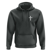 Easter Christian Cross Religious He Is Risen Hoodie