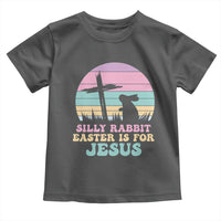 Silly Rabbit Easter Is For Jesus Christians Toddler T Shirt Cross Religious