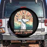 Funny Christian Easter Spare Tire Cover Guess Whos Back Jesus Religious - Wonder Print Shop