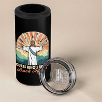 Funny Christian Easter 4 in 1 Can Cooler Tumbler Guess Whos Back Jesus Religious - Wonder Print Shop