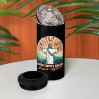 Funny Christian Easter 4 in 1 Can Cooler Tumbler Guess Whos Back Jesus Religious - Wonder Print Shop