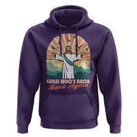 Funny Christian Easter Hoodie Guess Whos Back Jesus Religious - Wonder Print Shop