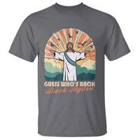 Funny Christian Easter T Shirt Guess Whos Back Jesus Religious - Wonder Print Shop
