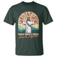 Funny Christian Easter T Shirt Guess Whos Back Jesus Religious - Wonder Print Shop
