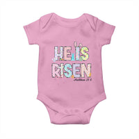 He is Risen Jesus Christian Happy Easter Baby Onesie