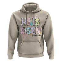 He is Risen Jesus Christian Happy Easter Hoodie