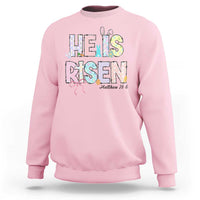 He is Risen Jesus Christian Happy Easter Sweatshirt
