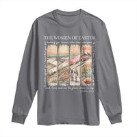 Easter Religious Long Sleeve Shirt Women of Easter He is Risen