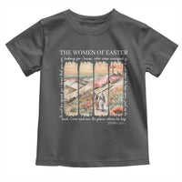 Easter Religious Toddler T Shirt Women of Easter He is Risen