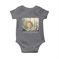 Lord Is My Shepherd Baby Onesie Easter Religious Christian Cross Bible Verse