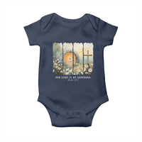 Lord Is My Shepherd Baby Onesie Easter Religious Christian Cross Bible Verse