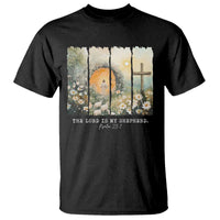 Lord Is My Shepherd T Shirt Easter Religious Christian Cross Bible Verse