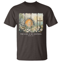 Lord Is My Shepherd T Shirt Easter Religious Christian Cross Bible Verse
