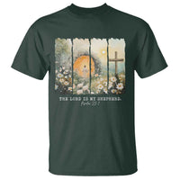 Lord Is My Shepherd T Shirt Easter Religious Christian Cross Bible Verse
