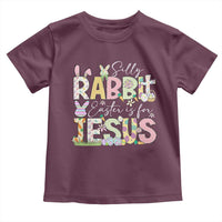 Funny Easter Christian Toddler T Shirt Silly Rabbit Easter Is For Jesus