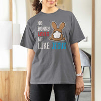 Christian Easter T Shirt For Women Easter No Bunny Loves Me Like Jesus