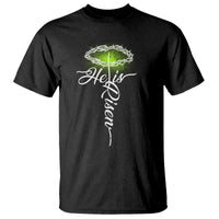He Is Risen T Shirt Cross Jesus Religious Easter