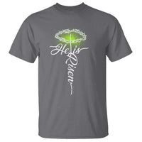 He Is Risen T Shirt Cross Jesus Religious Easter